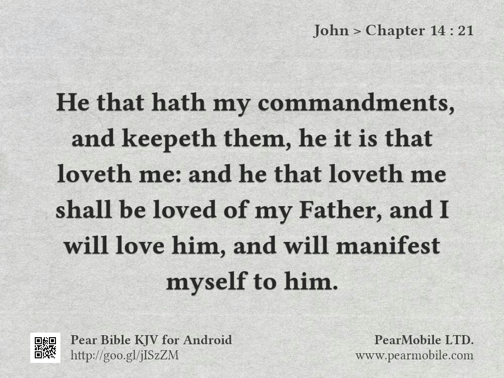 John, Chapter 14:21